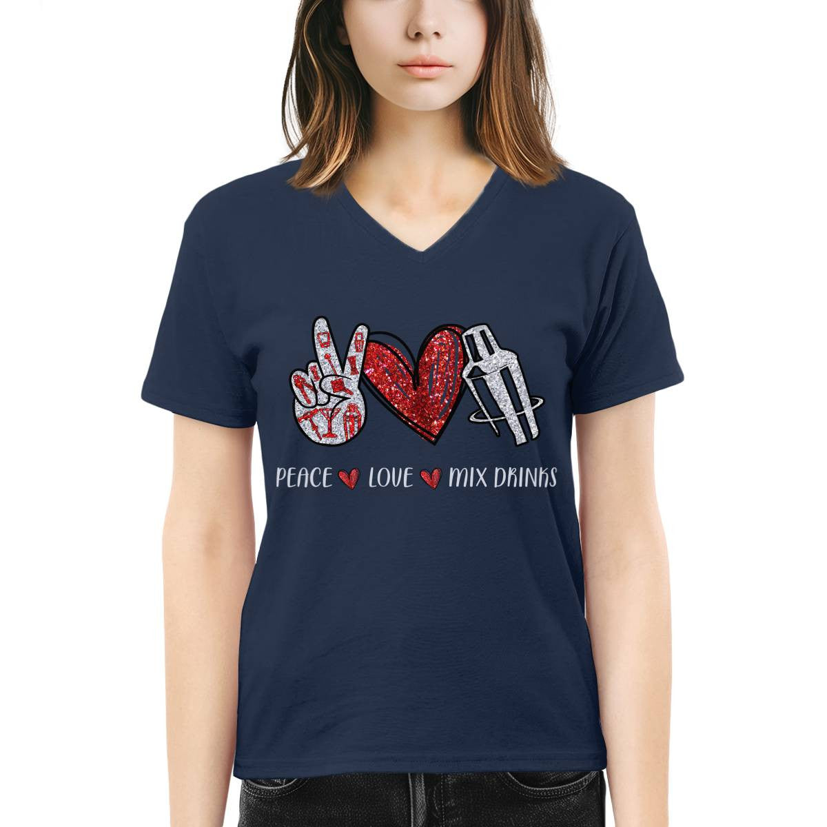 Awesome Bartender-T-shirt-#F180724PEACLO5FBARTZ8
