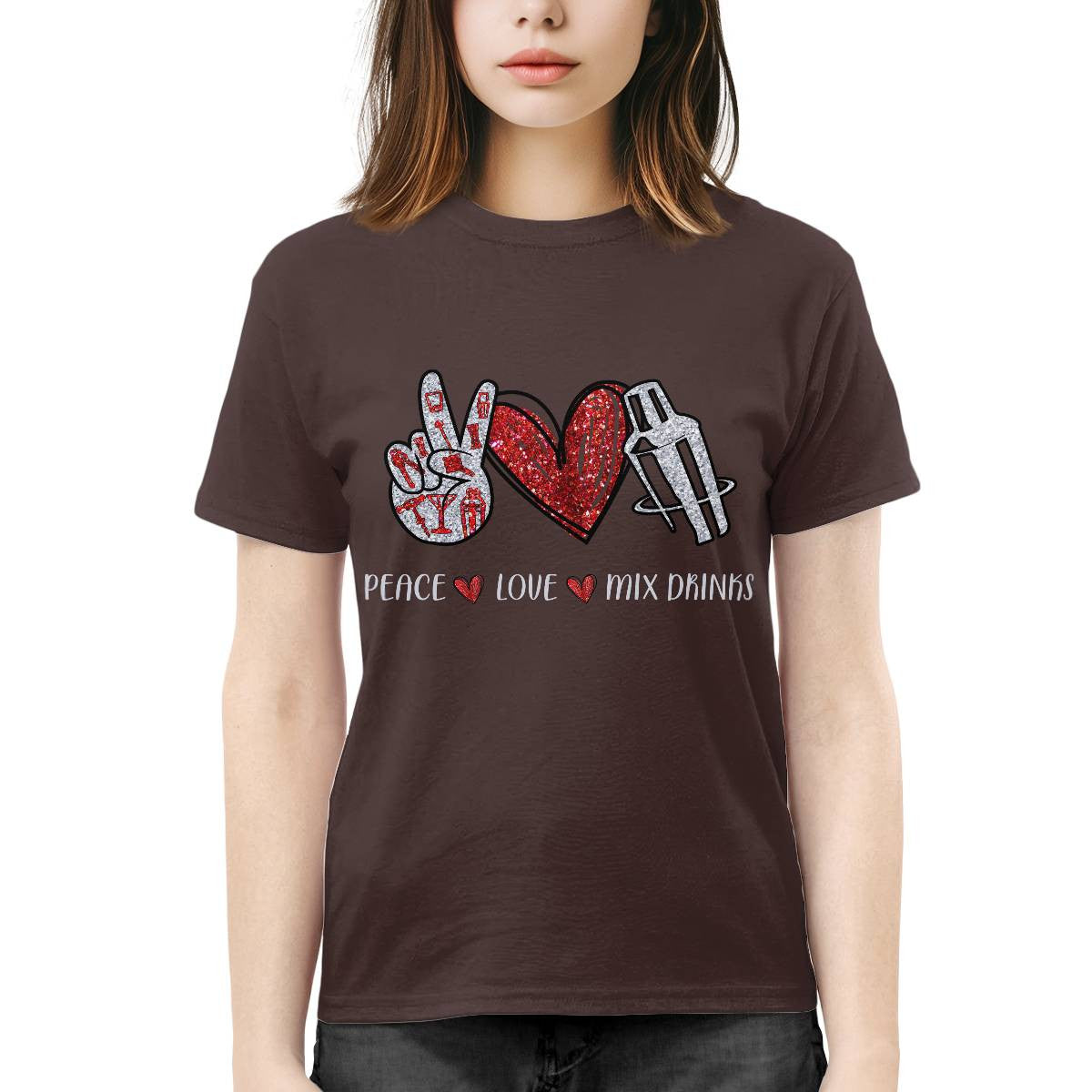 Awesome Bartender-T-shirt-#F180724PEACLO5FBARTZ8