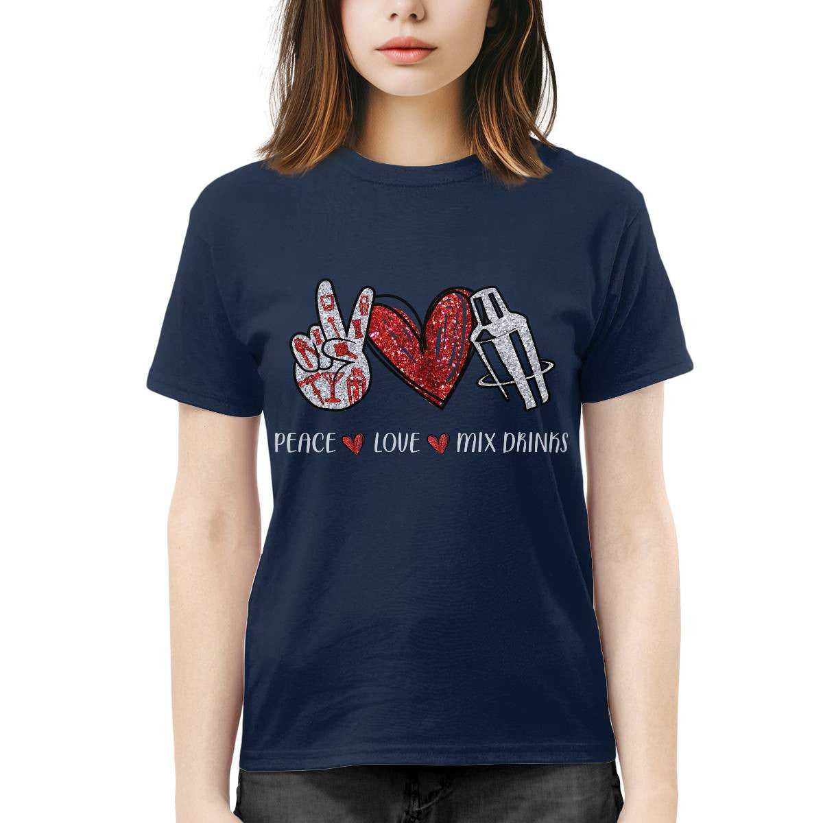 Awesome Bartender-T-shirt-#F180724PEACLO5FBARTZ8