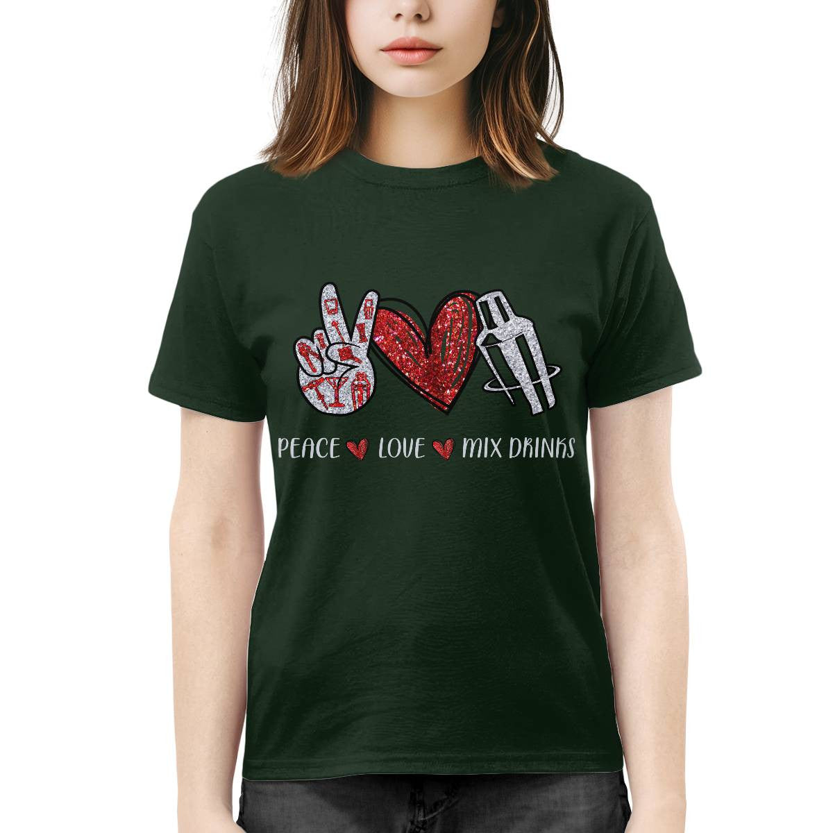 Awesome Bartender-T-shirt-#F180724PEACLO5FBARTZ8