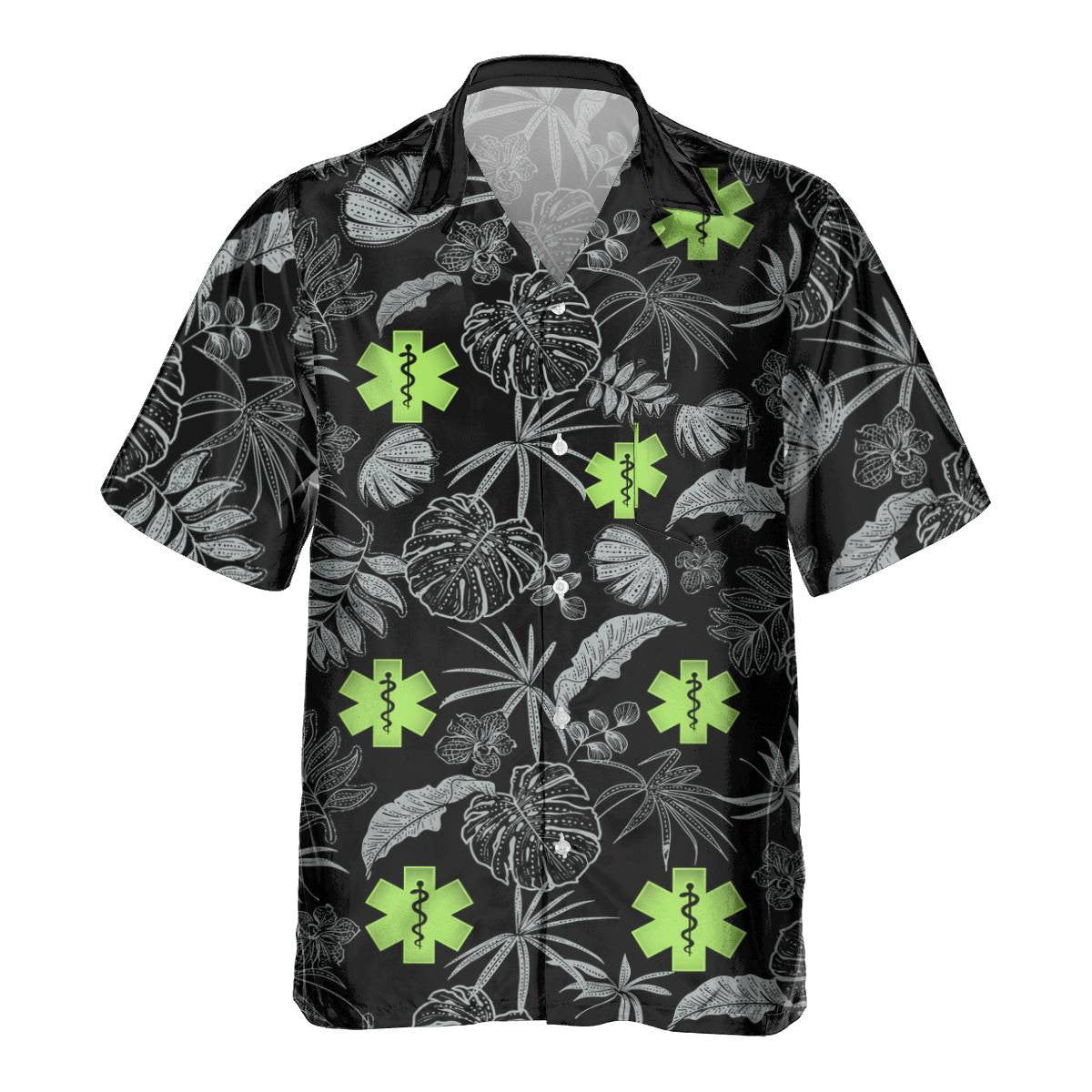 Awesome EMT- AOP Pocket Hawaiian Shirt - grunx260804-0094