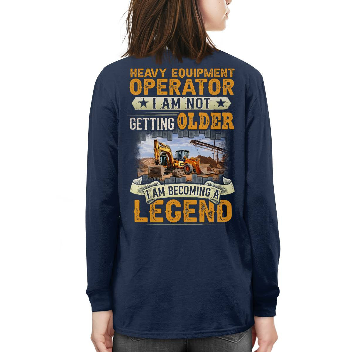 Awesome Heavy Equipment Operator-T-shirt - grunx260804-0187