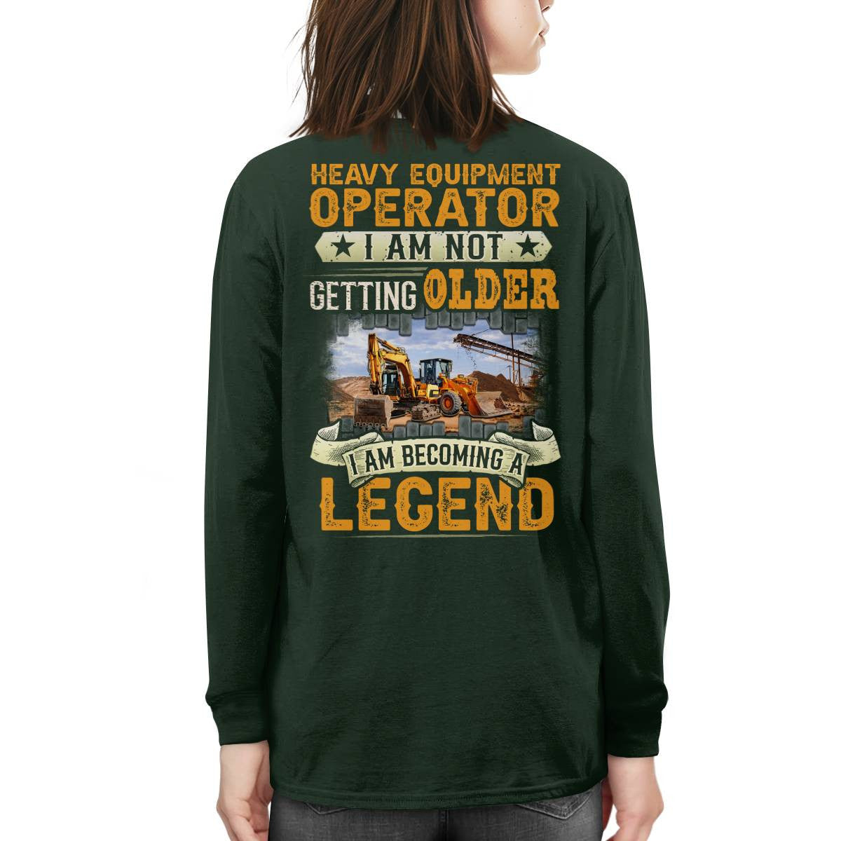 Awesome Heavy Equipment Operator-T-shirt - grunx260804-0187