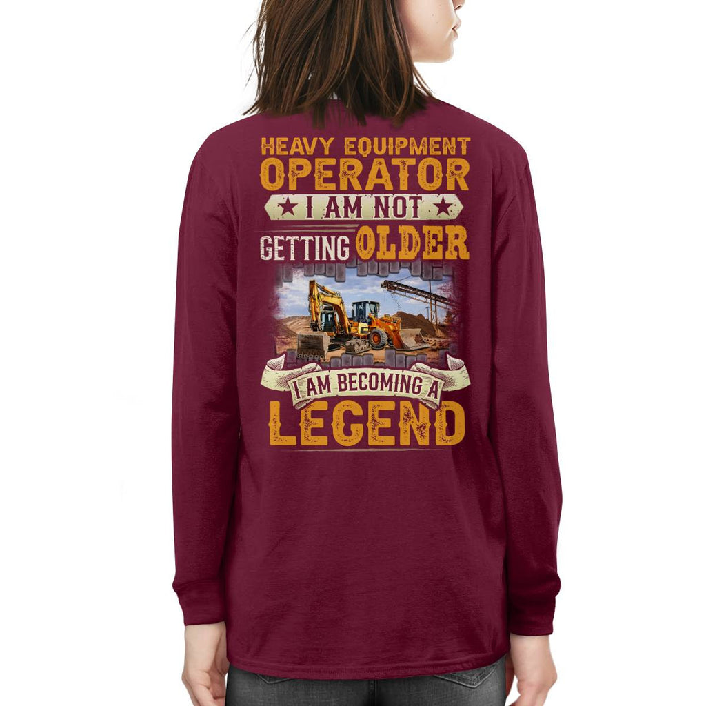 Awesome Heavy Equipment Operator-T-shirt - grunx260804-0187