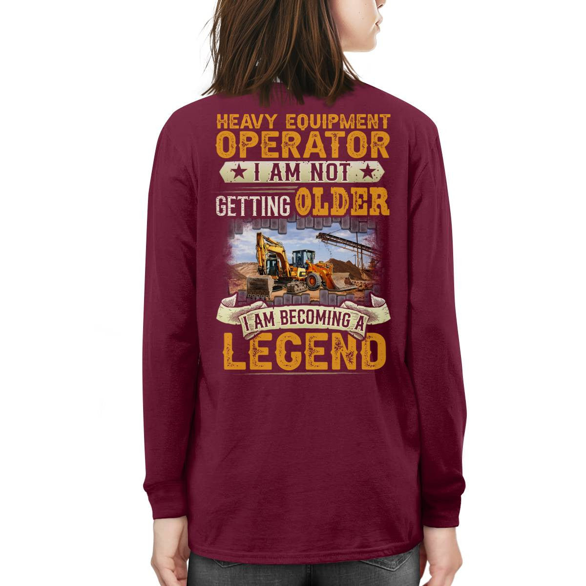 Awesome Heavy Equipment Operator-T-shirt - grunx260804-0187
