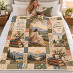 Mountain Reading Adventure Quilt
