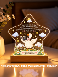 Psalm 139 Bible Goose Personalize LED Night Light