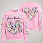 Choose Kindness Butterfly Sweatshirt