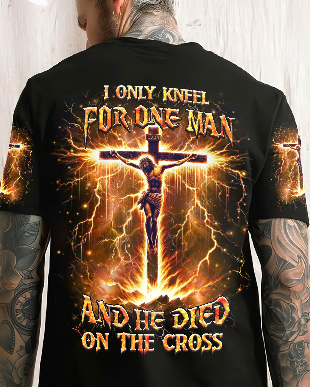 I Only Kneel For One Man Men's All Over Print Shirt - Trunx127097