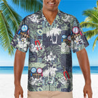 Awesome HVAC Tech- AOP Pocket Hawaiian Shirt - grunx260804-0213