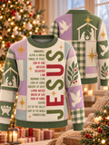 Jesus Names Ugly Sweater