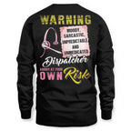 Awesome Dispatcher annoy at your own risk-Hoodie - grunx260804-0007