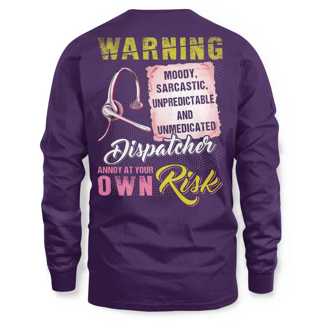 Awesome Dispatcher annoy at your own risk-Hoodie - grunx260804-0007