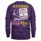 Awesome Dispatcher annoy at your own risk-Hoodie - grunx260804-0007