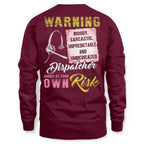 Awesome Dispatcher annoy at your own risk-Hoodie - grunx260804-0007
