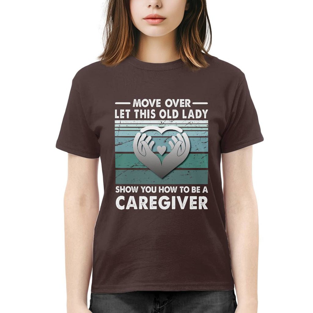 Awesome Caregiver-T-Shirt-#F011024OLDLDY2FCAREZ4