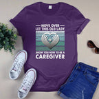 Awesome Caregiver-T-Shirt-#F011024OLDLDY2FCAREZ4