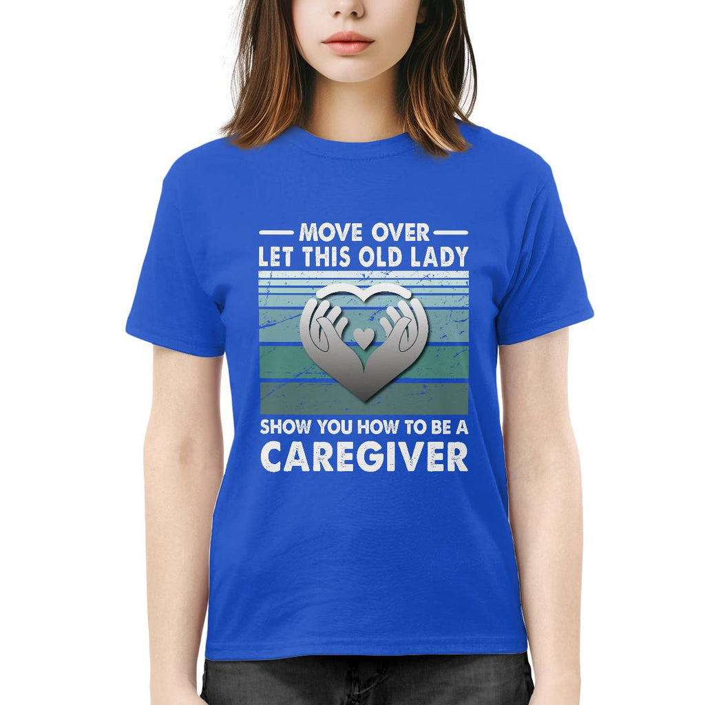 Awesome Caregiver-T-Shirt-#F011024OLDLDY2FCAREZ4