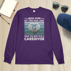 Awesome Caregiver-T-Shirt-#F011024OLDLDY2FCAREZ4