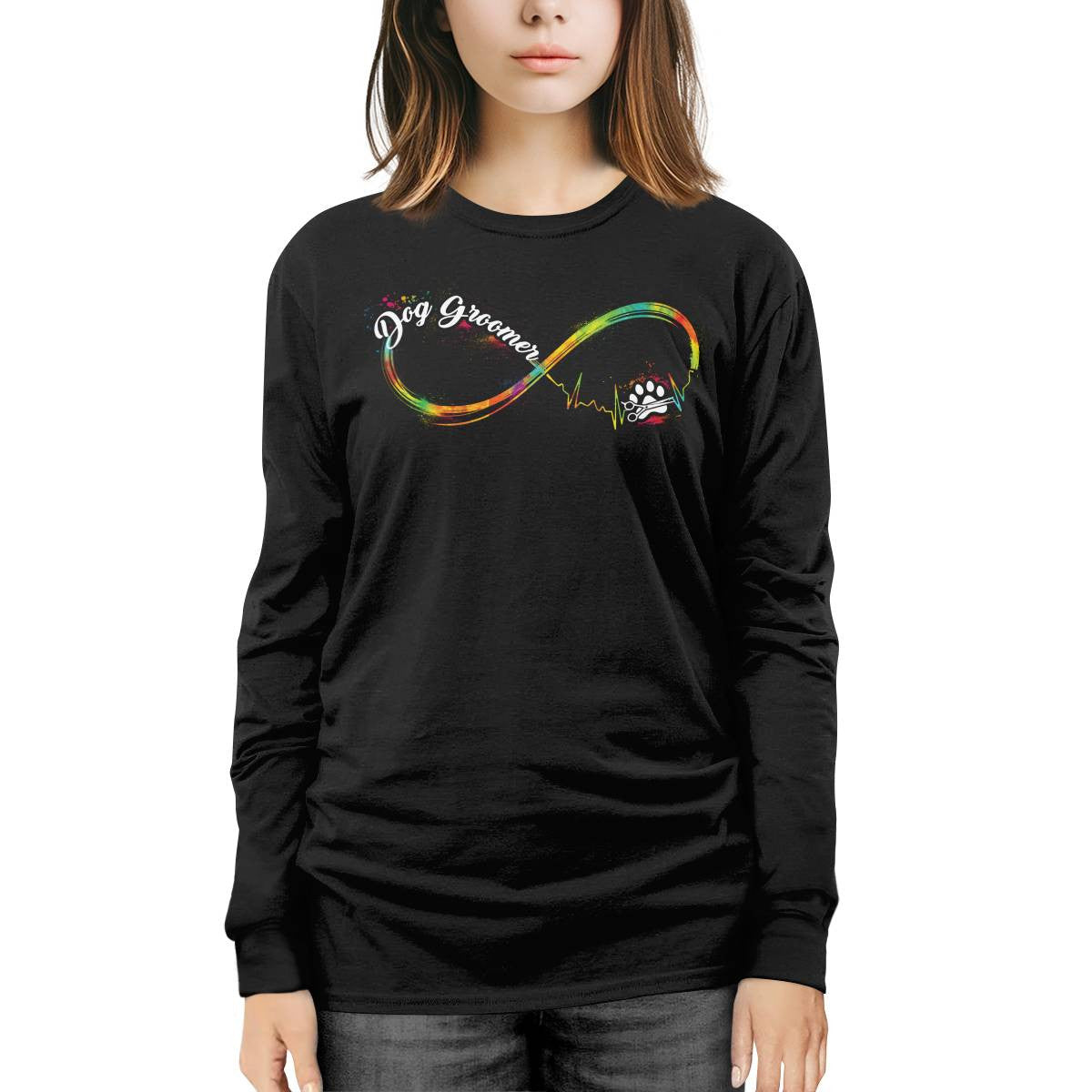 Awesome Dog Groomer-T-shirt - grunx260804-0033