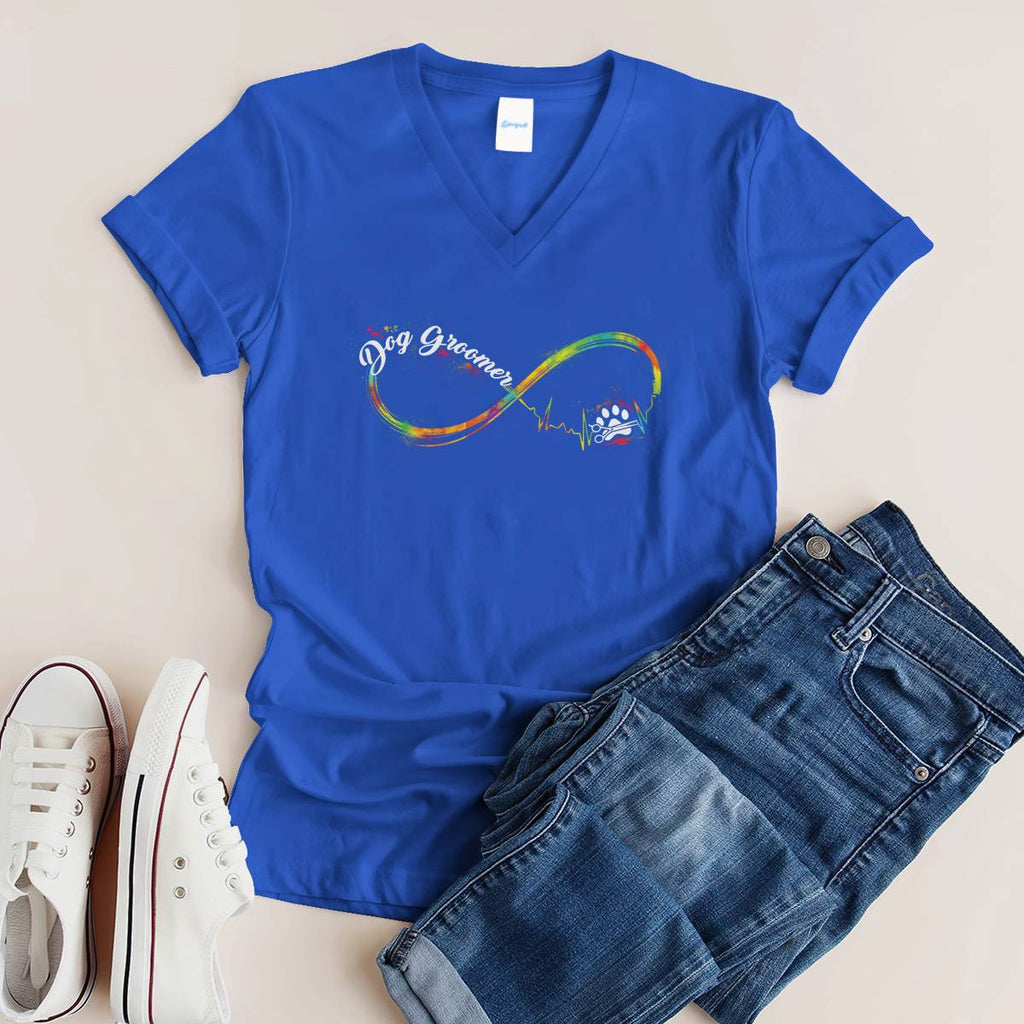Awesome Dog Groomer-T-shirt - grunx260804-0033
