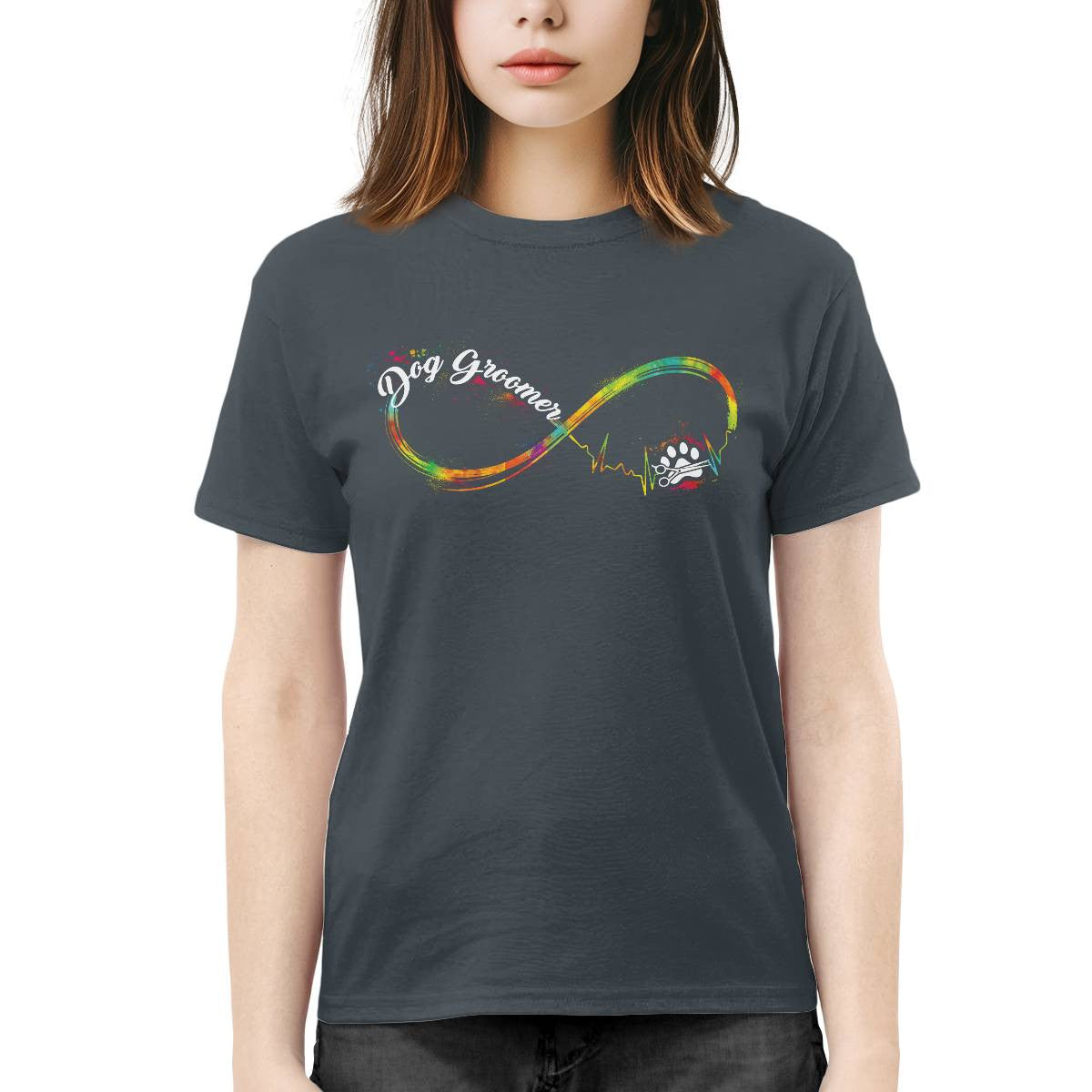 Awesome Dog Groomer-T-shirt - grunx260804-0033