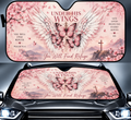 Under His Wings Butterfly Car Sun Shade