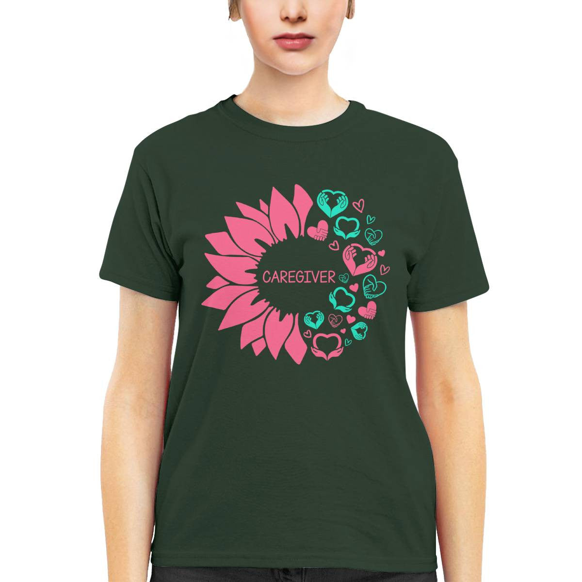 Awesome Caregiver-T-shirt-#F210824SUFLOG9FCAREZ4