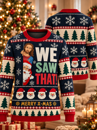 We Saw That Ugly Sweater