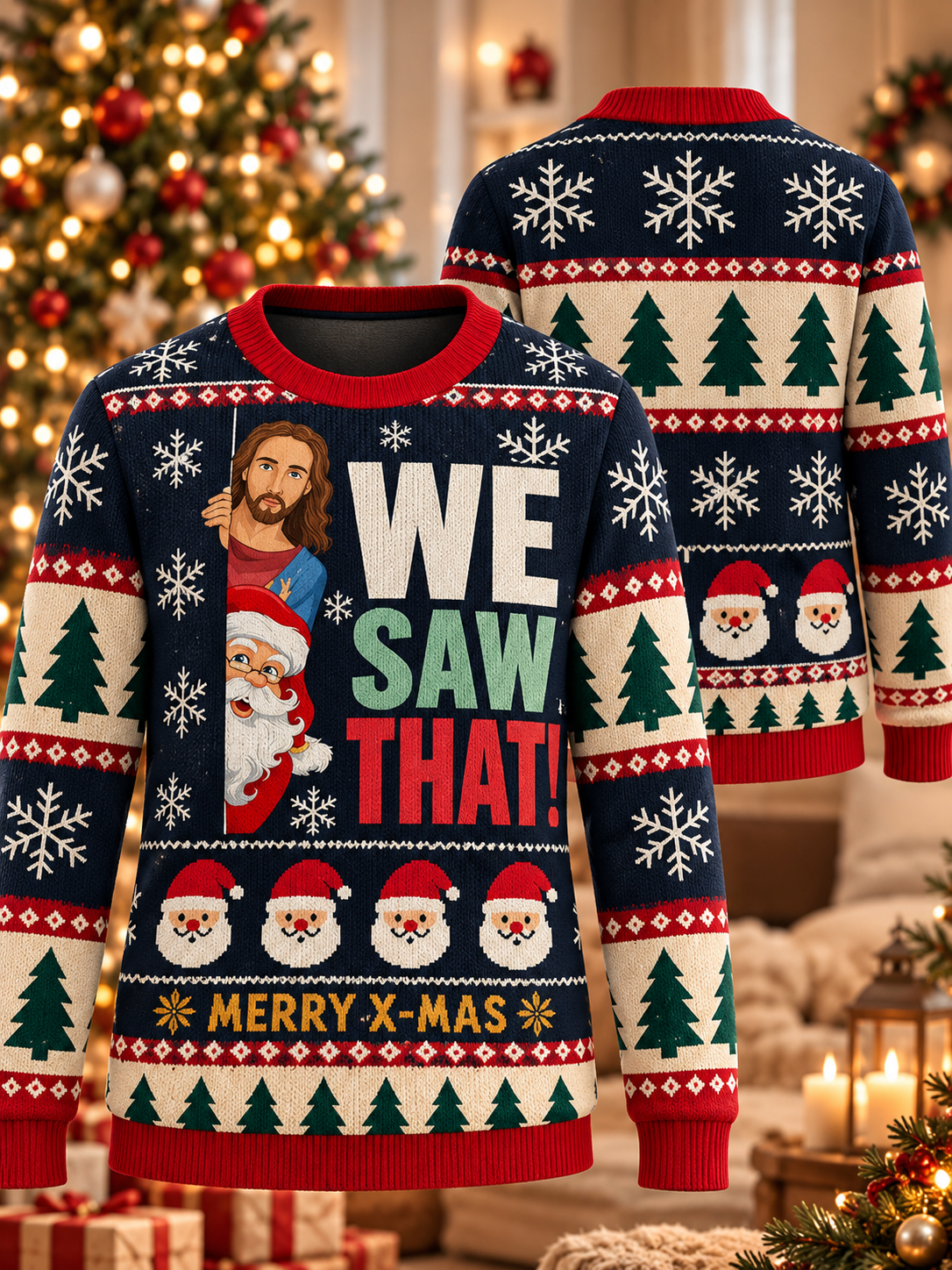 We Saw That Ugly Sweater