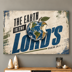 The Earth Is the Lord's Canvas