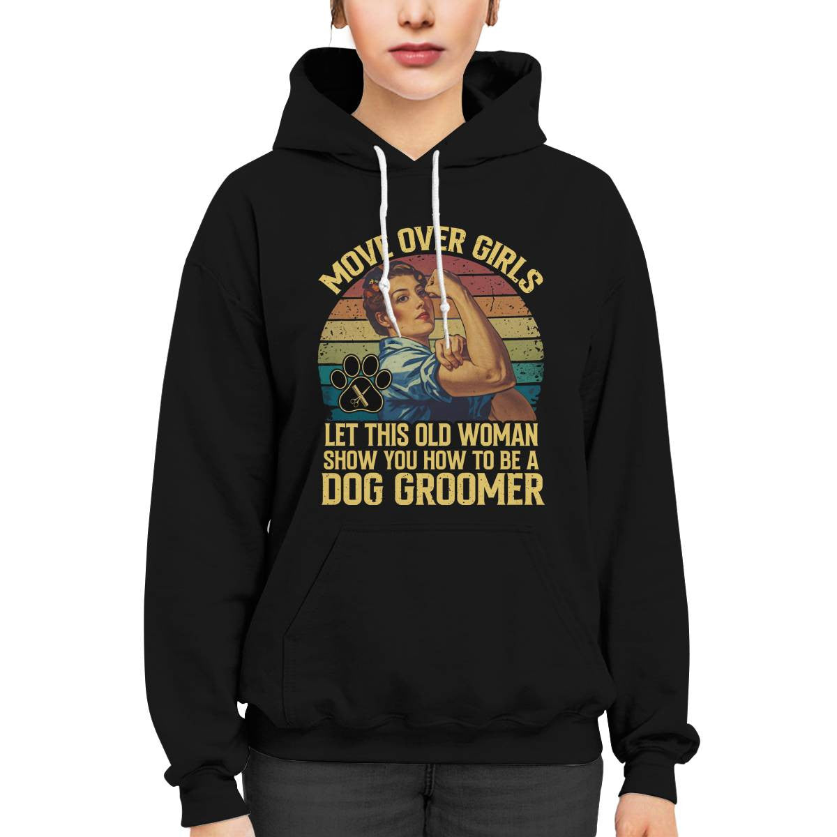 Awesome Dog Groomer-T-shirt - grunx260804-0031