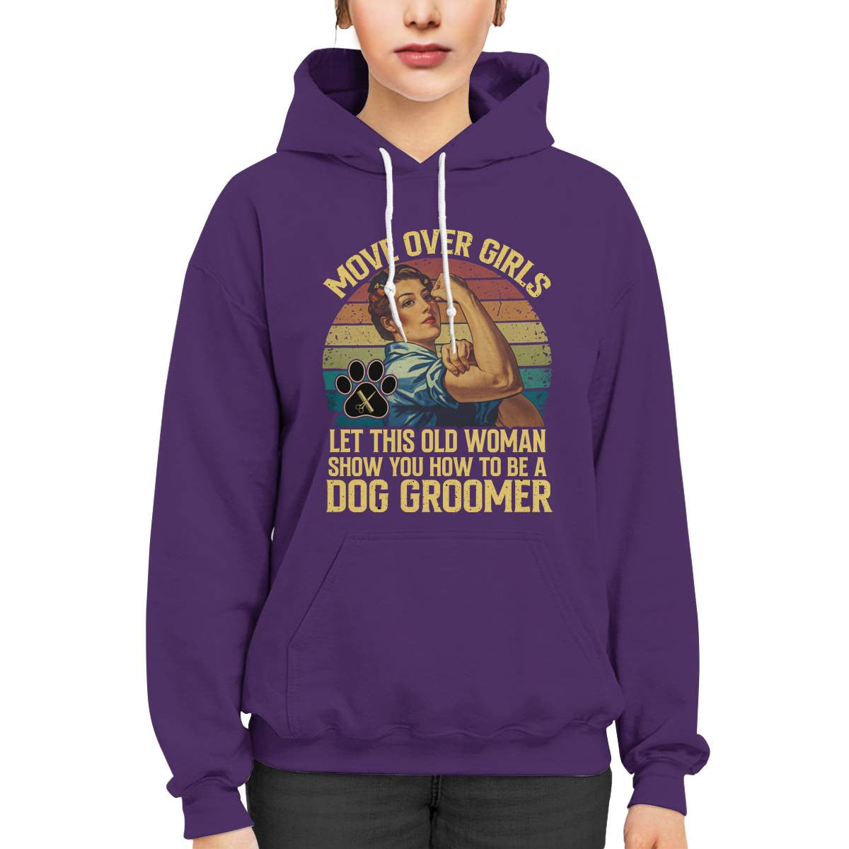 Awesome Dog Groomer-T-shirt - grunx260804-0031