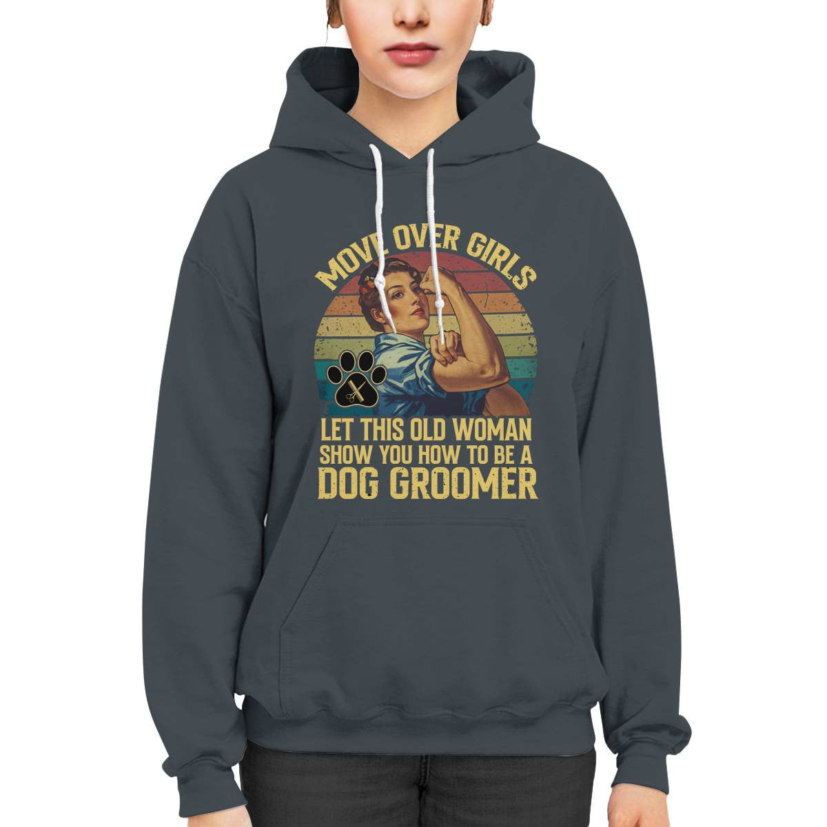 Awesome Dog Groomer-T-shirt - grunx260804-0031