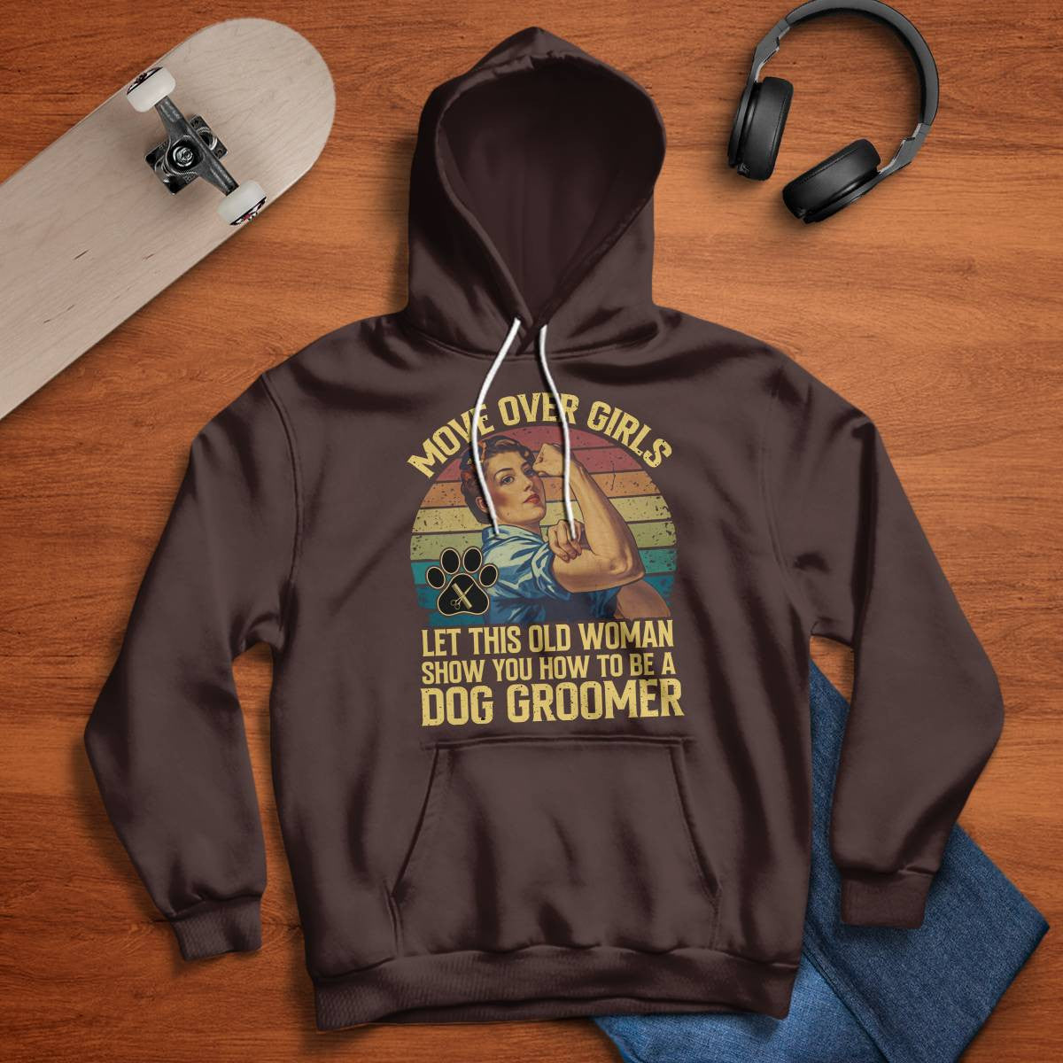 Awesome Dog Groomer-T-shirt - grunx260804-0031