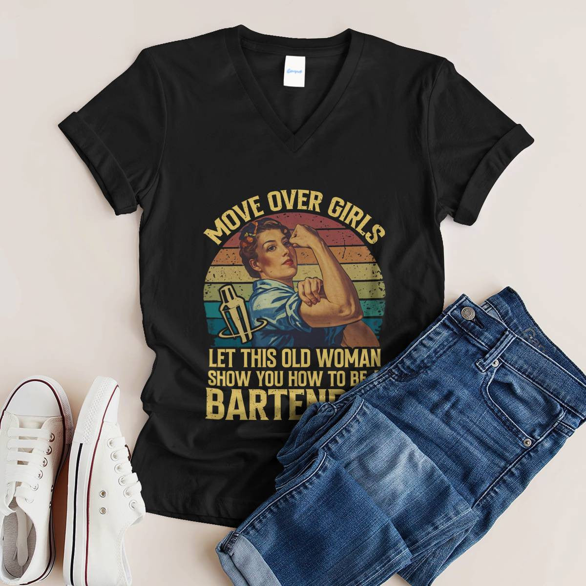 Awesome Bartender-T-shirt-#F030924OVGIR2FBARTZ4
