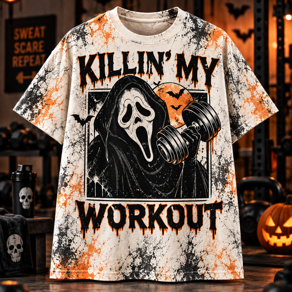 Killin' My Workout Ghostface T-Shirt