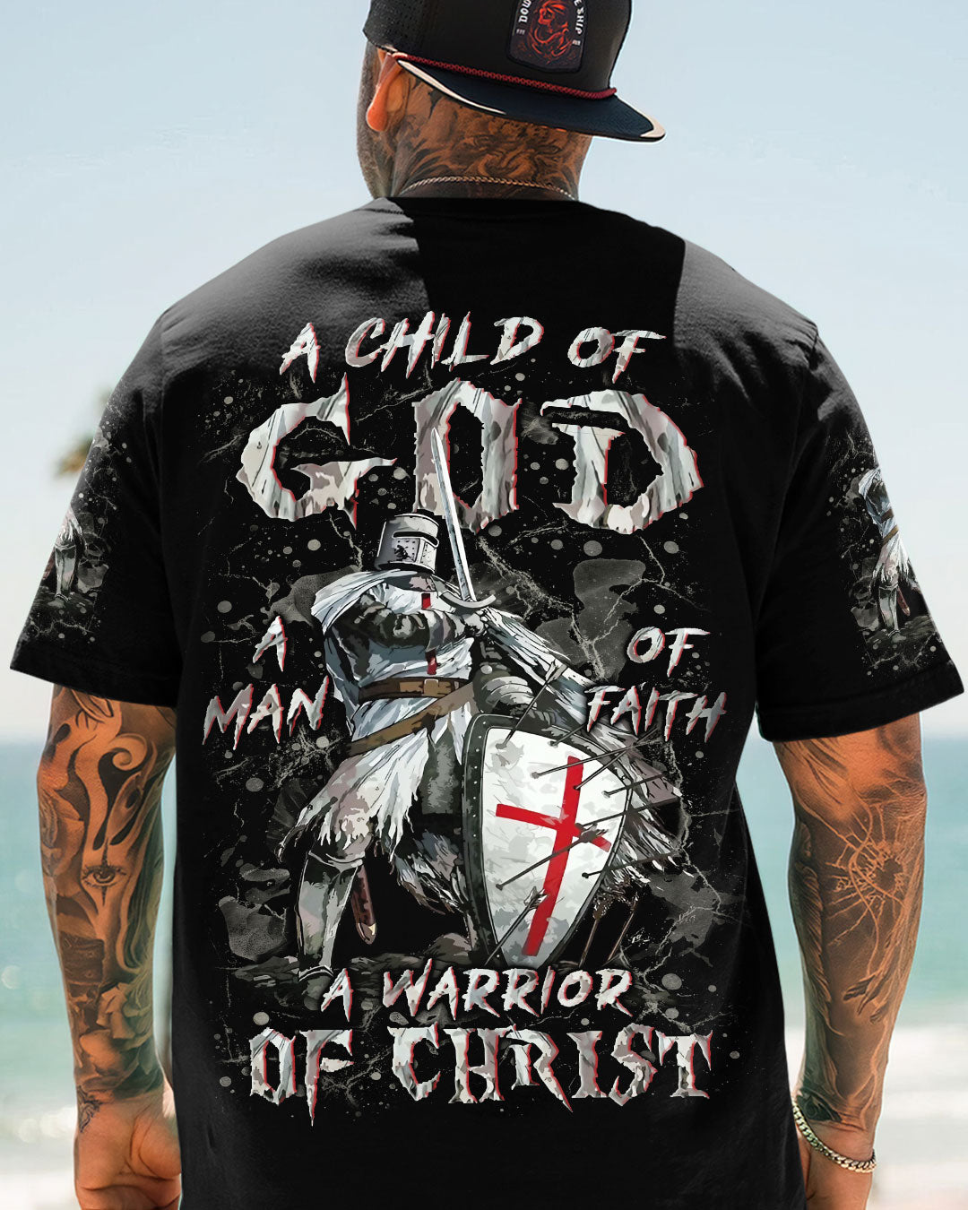 A Warrior Of Christ Men's All Over Print Shirt - Trunx689267