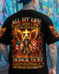 All My Life I Have Lived By A Code Men's All Over Print Shirt - Trunx718507