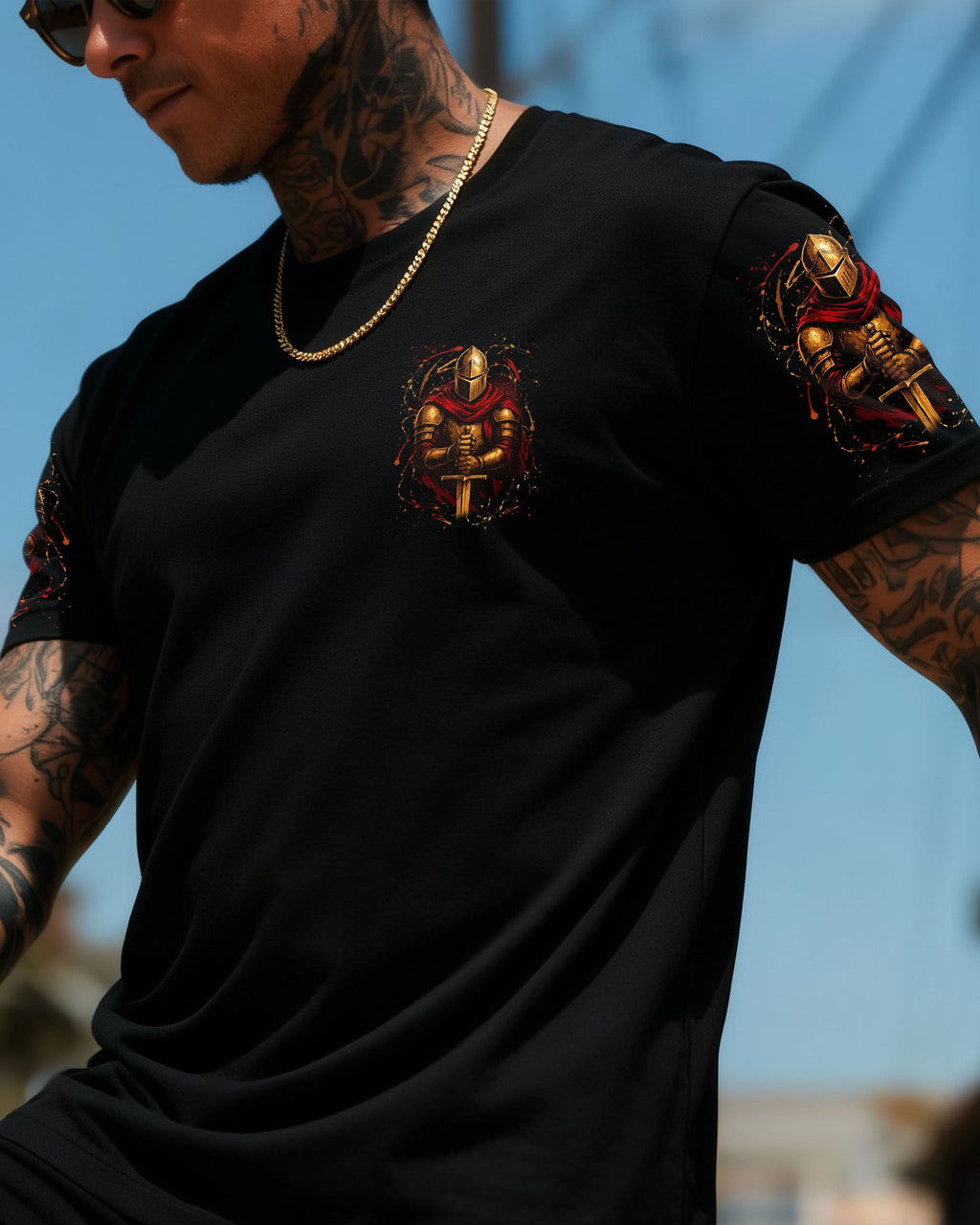 A Warrior Of Christ Men's All Over Print Shirt - Trunx146794