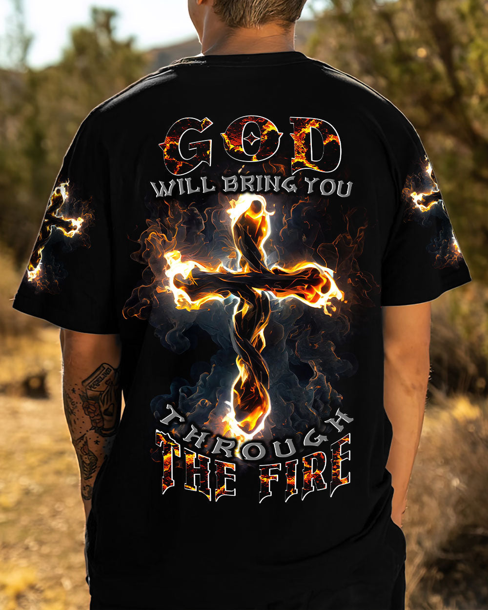 God Will Bring You Men's All Over Print Shirt - Trunx347092