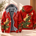Siamese Cat Christmas Personalized Fleece Jacket