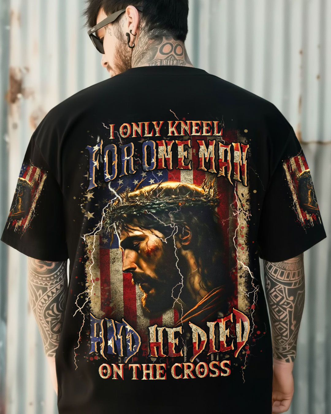 I Only Kneel For One Man Men's All Over Print Shirt - Trunx600050