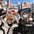 Football Snackback Funny Face Ski Mask