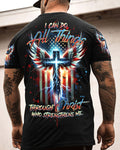 I Can Do All Things Cross Wings Men's All Over Print Shirt - Trunx057619