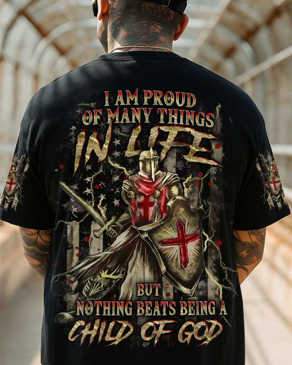 Child Of God Men's All Over Print Shirt - Trunx265428