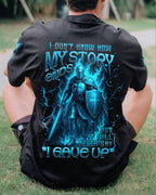 I Don't Know How My Story Ends Warrior Men's All Over Print Shirt - Trunx680747