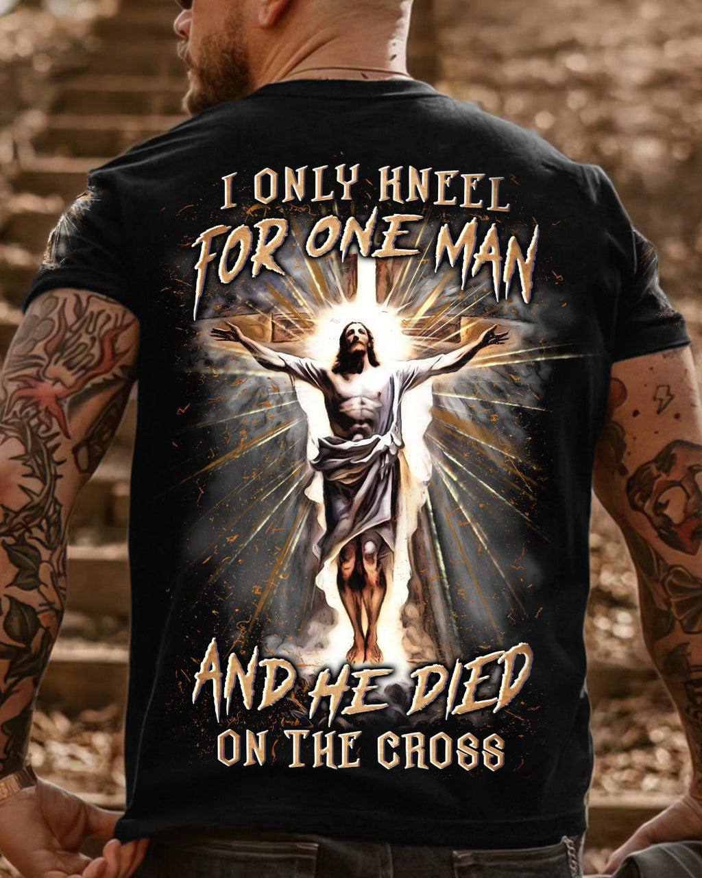 I Only Kneel For One Man Men's All Over Print Shirt - Trunx771085