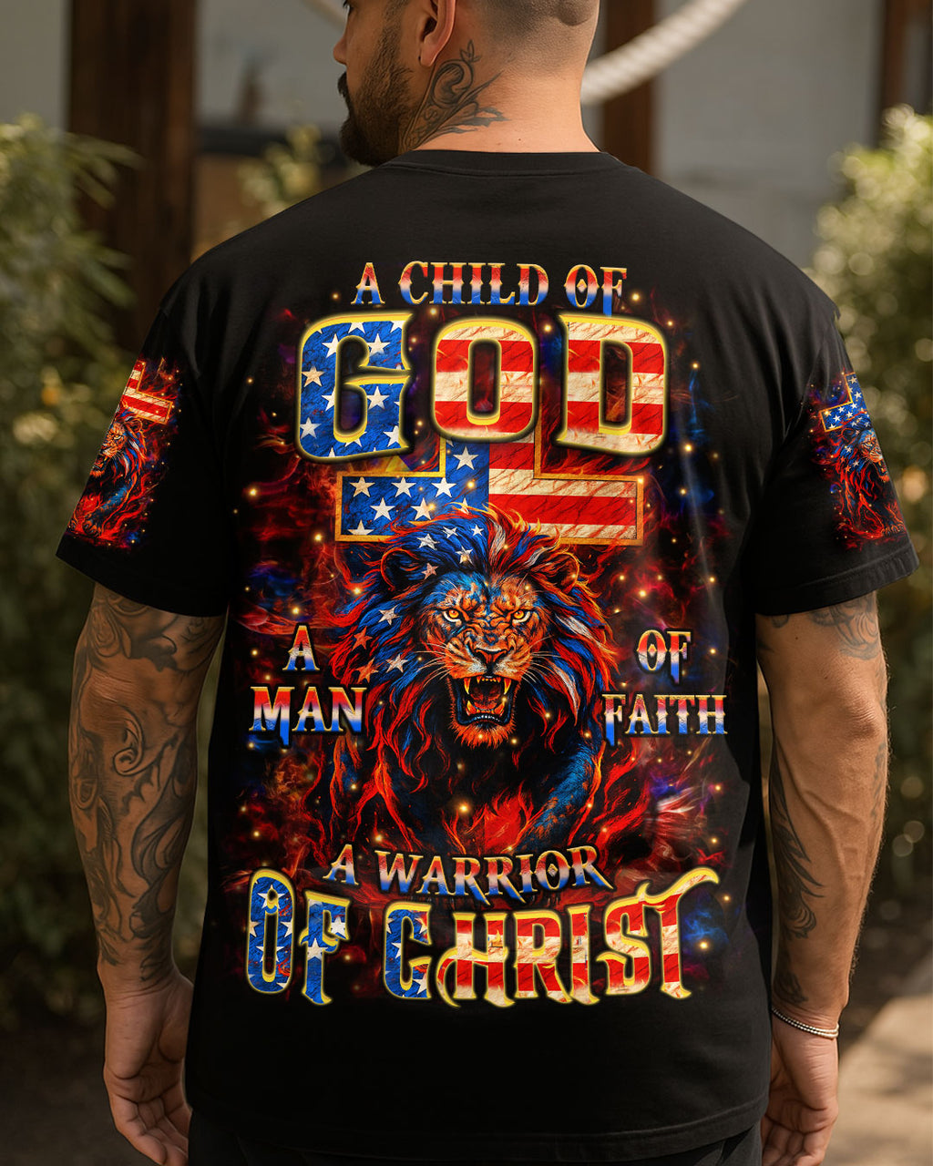 A Warrior Of Christ Men's All Over Print Shirt - Trunx108579