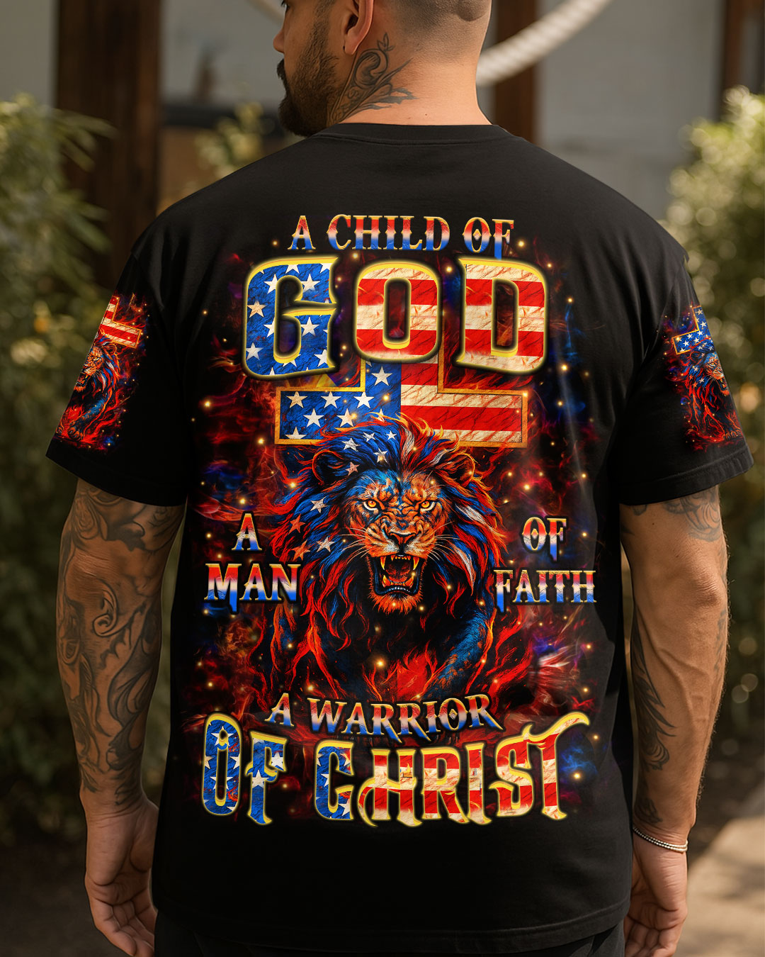 A Warrior Of Christ Men's All Over Print Shirt - Trunx108579